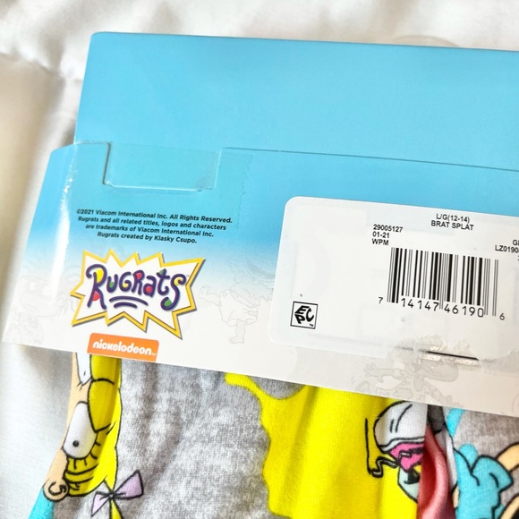 Briefly Stated Rugrats Women Joggers NWT - Picture 11 of 13